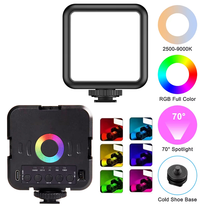 Portable W70RGB LED Full Color - огляд і ціна Photography Lighting Handheld