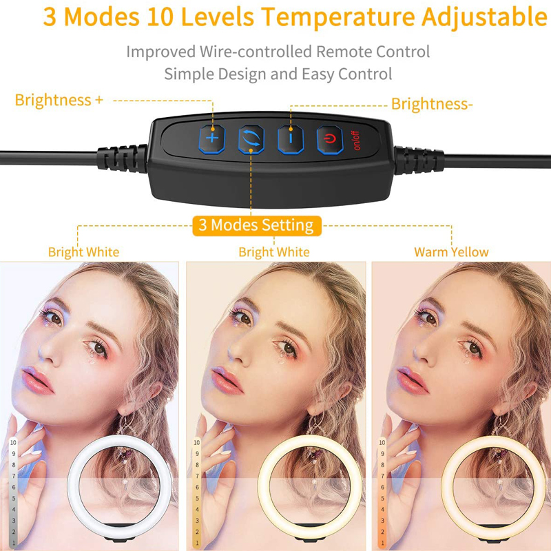 Video Light 16/26/33cm Selfie  - огляд і ціна Photography Lighting Description