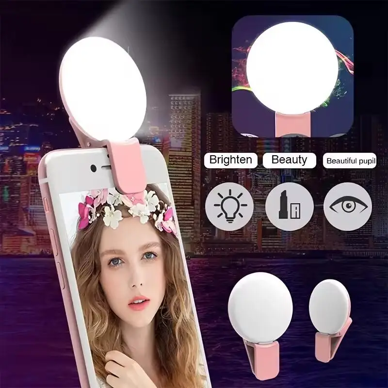 Portable Mini Selfie Ring Ligh - огляд і ціна Photography Lighting Description
