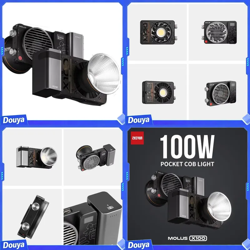 ZHIYUN Molus X100 100W COB LED - огляд і ціна Photography Lighting Handheld