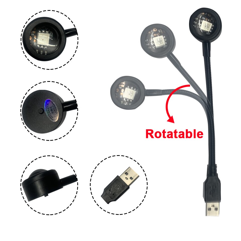 USB LED Sunset Light Mobile Ph - огляд і ціна Photography Mobile Lighting