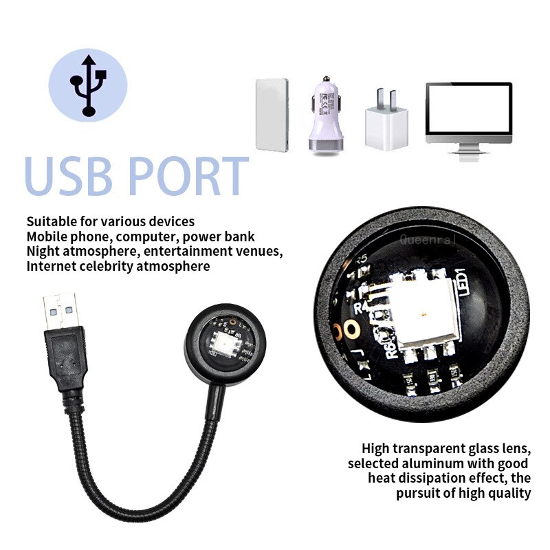 USB LED Sunset Light Mobile Ph - огляд і ціна Photography Mobile Lighting